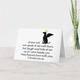 Cartão Eu Te Amava Tão