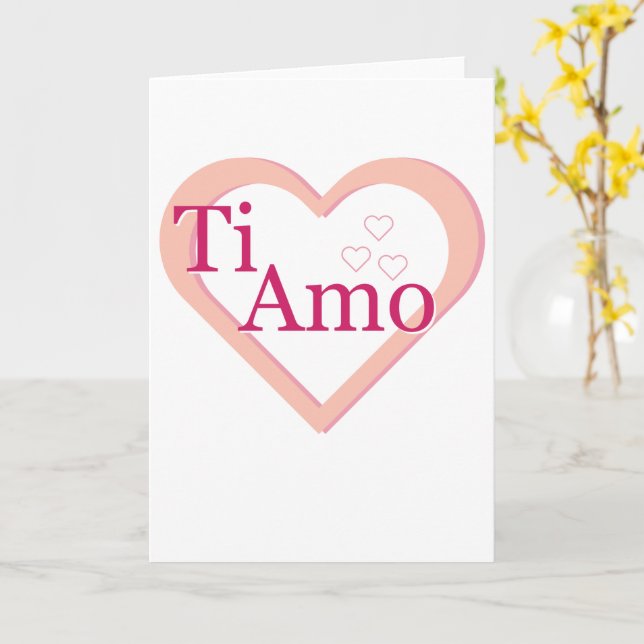 Cartão Eu Te Amo (Flor Amarela)