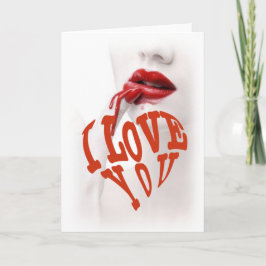 Cartão Eu te amo