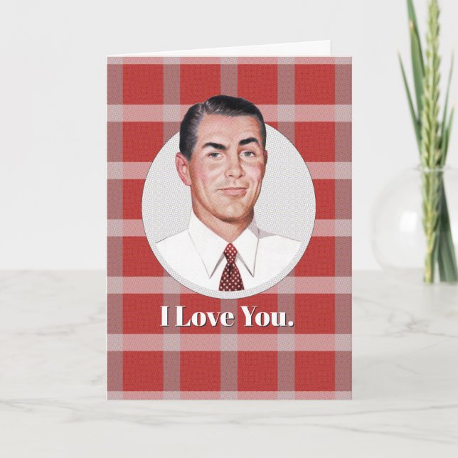 Cartão Eu Te Amo. E não só porque eu tenho que (Frente)