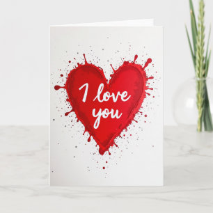 Cartão Eu Te Amo Explosão de Amor