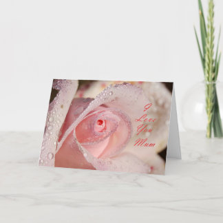 Cartão Eu Te Amo Mãe