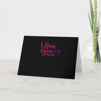 Cartão Eu Te Amo Mais Design Minimalista Suave