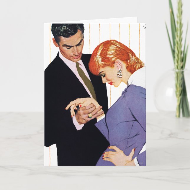 Cartão Eu Te Amo, Mama Girl (Frente)