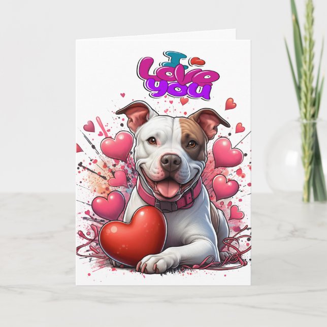 Cartão EU TE AMO - Veja Dentro. (Frente)