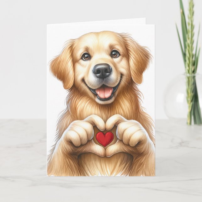 Cartão EU TE AMO - Veja Dentro. (Frente)