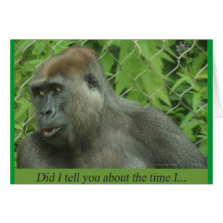 Cartão Eu te contei sobre a hora que eu...