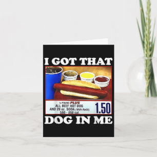Cartão Eu Tenho Aquele Cachorro Em Mim Engraçada Cachorro