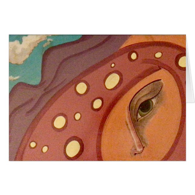 Cartão Eu tenho um olho para você (Frente Horizontal)