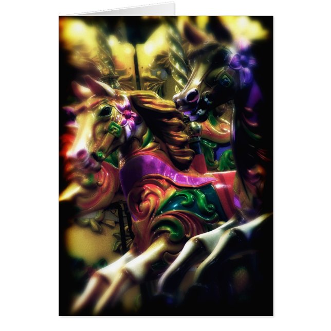 Cartão Eu tive muito para sonhar a noite passada (Frente)