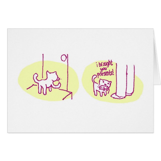 Cartão Eu trouxe-o apresento… (Frente Horizontal)