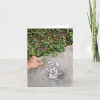 Cartão Eu trouxe o pequeno almoço!