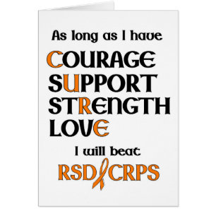 Cartão Eu vencerei RSD/CRPS