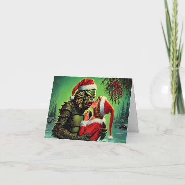 Cartão Eu Vi a Mamãe… (Frente)