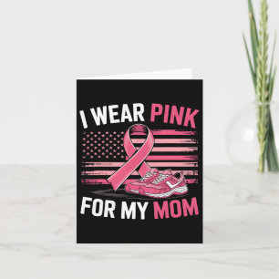 Cartão Eu Visto Rosa Para A Minha Mãe, Sneakers Usos Band