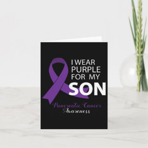 Cartão Eu Visto Roxo Para O Meu Filho - Com Conhecimento