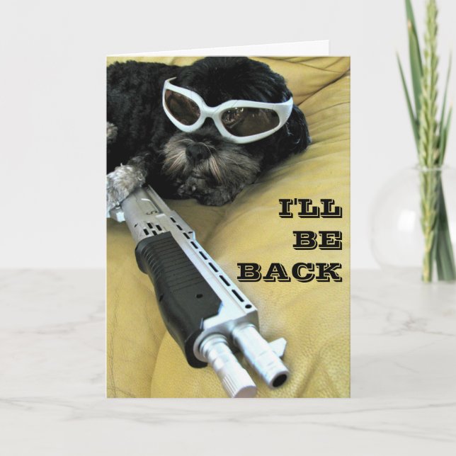 CARTÃO EU VOLTAREI, (Frente)