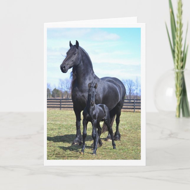 Cartão Eu vou ficar perto de você: Dia de as mães Feliz (Frente)