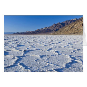 Cartão EUA, CA, Parque Nacional Death Valley, Formações d