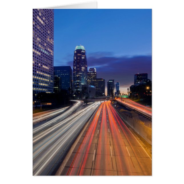 Cartão EUA, Califórnia, Los Angeles, 110 Freeway (Frente)