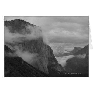 Cartão EUA, Califórnia, parque nacional de Yosemite, EL 
