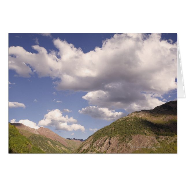 Cartão EUA, Colorado, Montanhas Elk (Frente Horizontal)