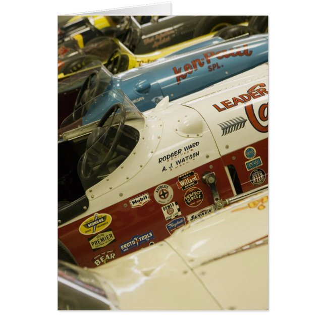 Cartão EUA, Indiana, Indianápolis: Indianápolis Motor 2 (Frente)