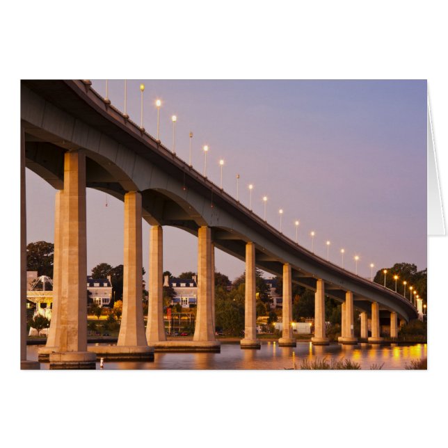 Cartão EUA, Maryland, Annapolis. Severn River Bidge (Frente Horizontal)