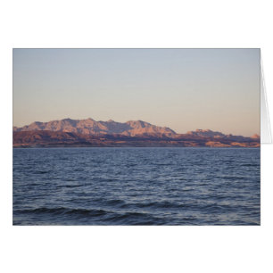 Cartão EUA, Nevada, Lake Mead