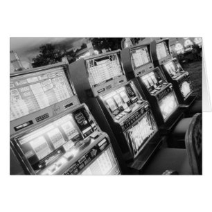 Cartão EUA, Nevada, Las Vegas: Caça-níqueis de cassino /