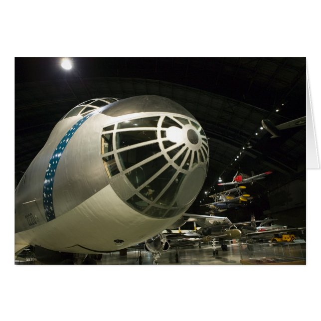 Cartão EUA, Ohio, Dayton: Museu da Força Aérea dos EUA e (Frente Horizontal)
