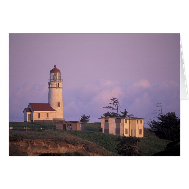 Cartão EUA, Oregon, Região de Port Orford, Cabo Blanco (Frente Horizontal)