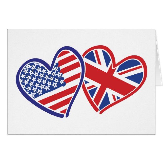 Cartão EUA — UK-Love (Frente Horizontal)