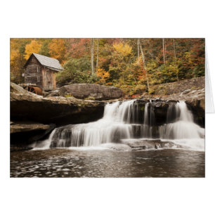 Cartão EUA, Virginia Ocidental, Clifftop. Estado de Babco