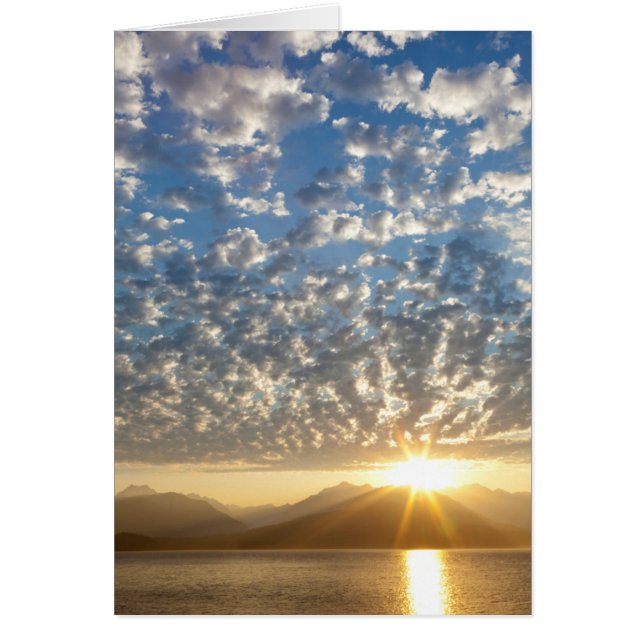 Cartão EUA, Washington, Seabeck. Sunset (Frente)