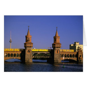 Cartão Europa, Alemanha, Berlim. Kreuzberg, Oberbaum