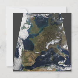 Cartão Europa do Espaço, NASA
