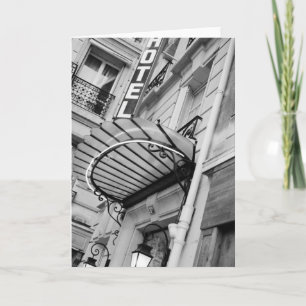 Cartão Europa, França, Paris. Detalhe do hotel do Banco E