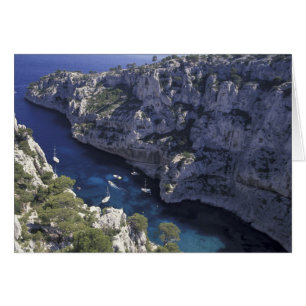 Cartão Europa, França, Provença, Calanques. Limestone