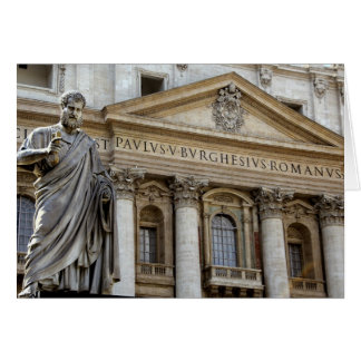Cartão Europa, Itália, Roma. Basílica de São Pedro