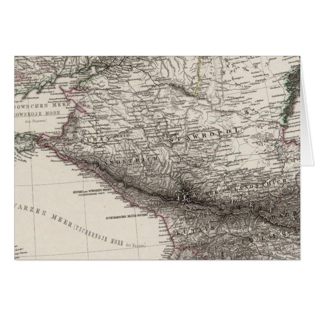 Cartão Europa Oriental, Rússia, Turquia (Frente Horizontal)