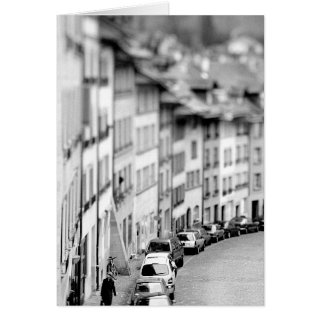 Cartão Europa, Suíça, Berna. Edifícios da Cidade Velha (Frente)