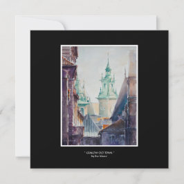 Cartão EVE Painted Krakow, Cidade Polônia