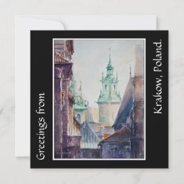 Cartão EVE Painted Krakow, Cidade Polônia