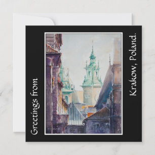 Cartão EVE Painted Krakow, Cidade Polônia