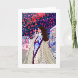 Cartão Evening Montreal LeeMarie - Design criativa