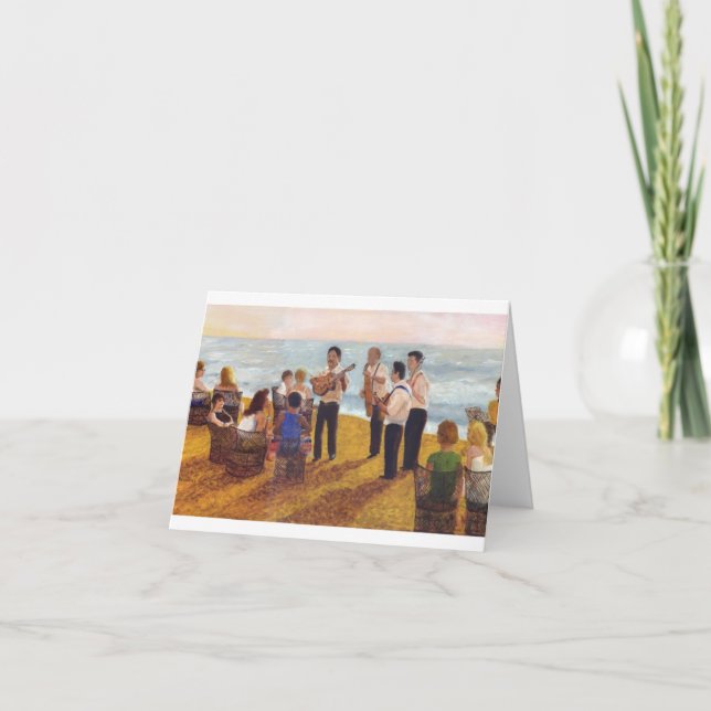 Cartão Evening Serenade (Frente)