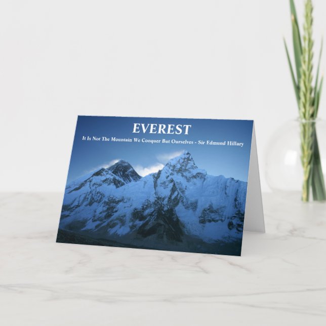 Cartão Everest (Frente)