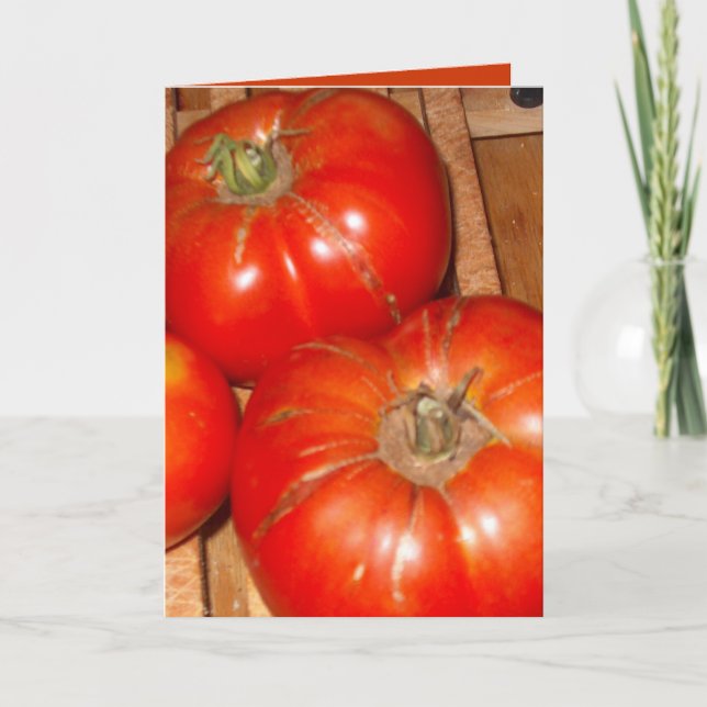 Cartão Everyday Greeting Card/Tomatoes (Frente)