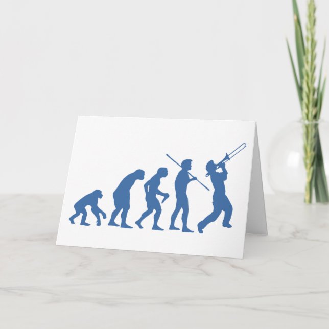 Cartão Evolução da música (Frente)